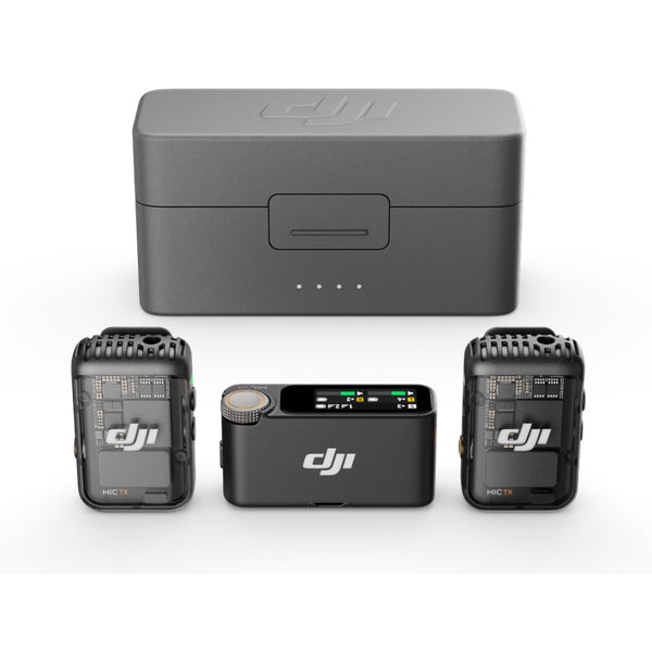 Dji Mic 2 (2 TX + 1 RX + Charging Case) Garanzia Dji Italia Dji Mic 2 (2 TX + 1 RX + Charging Case) Garanzia Dji Italia